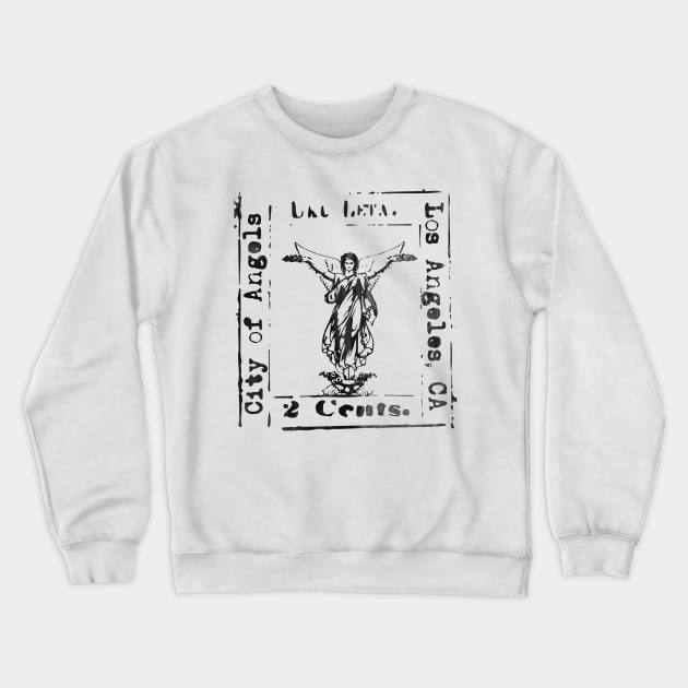 Los Angeles Crewneck Sweatshirt by KnuckleTonic